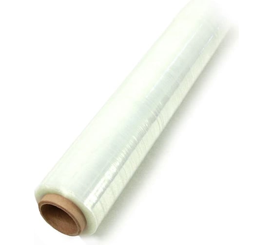 Изображение товара Стрейч пленка первый сорт ПАКПОЛИМЕР прозрачная 500мм 1950гр 20мкм