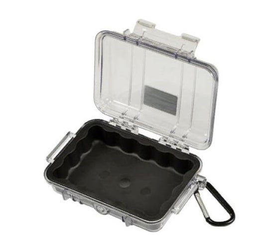 Изображение товара Защитный кейс Pelican 1020 черный с прозрачной крышкой 1020-025-100E