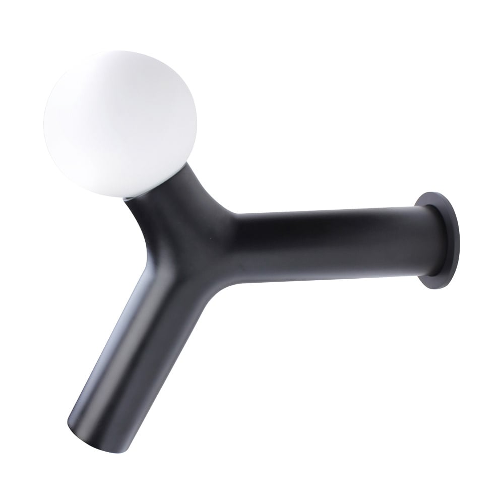 Изображение товара Лейка для душа BRONZE DE LUXE LIBERTY Y-образная с лампой черный матовый