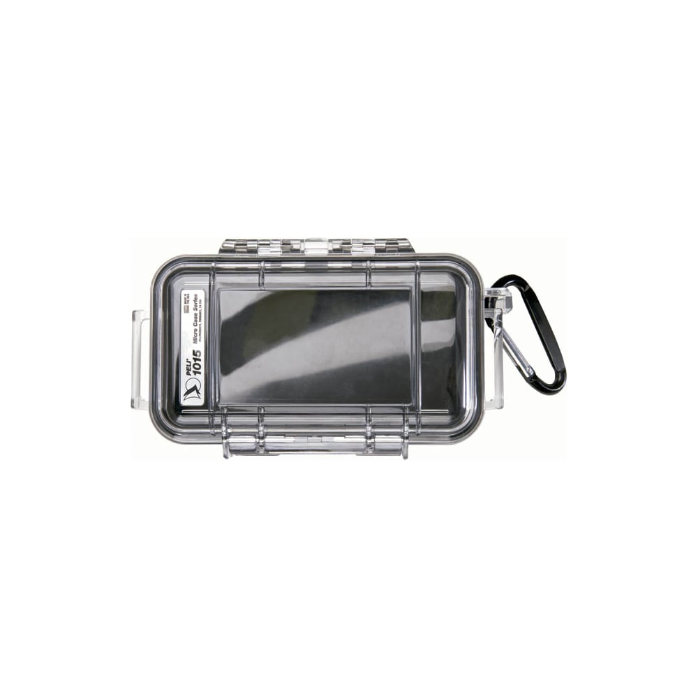 Защитный кейс Pelican 1015 черный с прозрачной крышкой 1015-005-100E