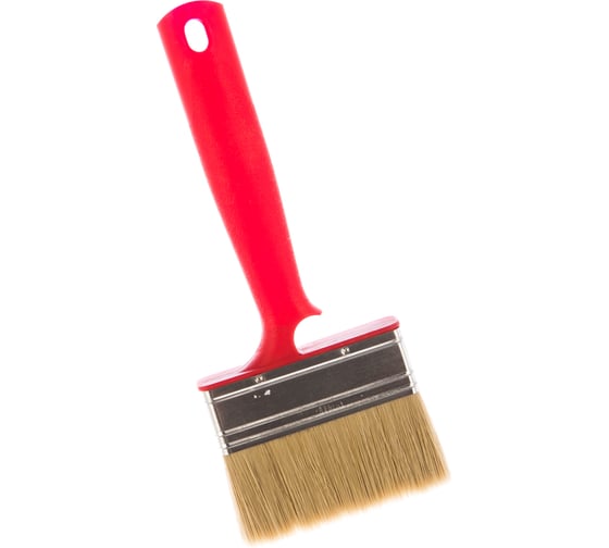 Изображение товара Плоская кисть для дисперсионных, латексных, фасадных красок Мелодия цвета смешанная щетина 261100