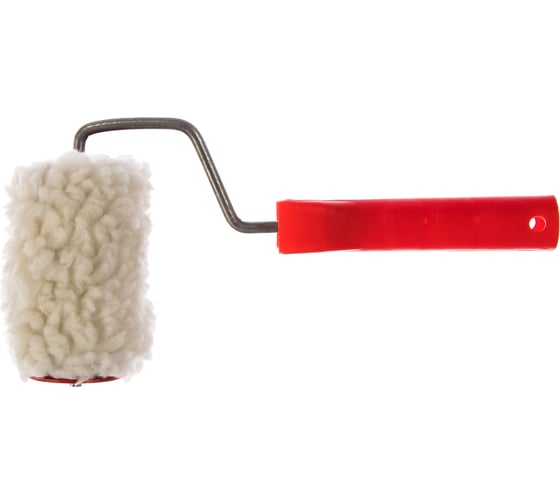 Изображение товара Валик Мелодия цвета натуральный мех для всех типов ЛКМ 100мм D6мм 190-100