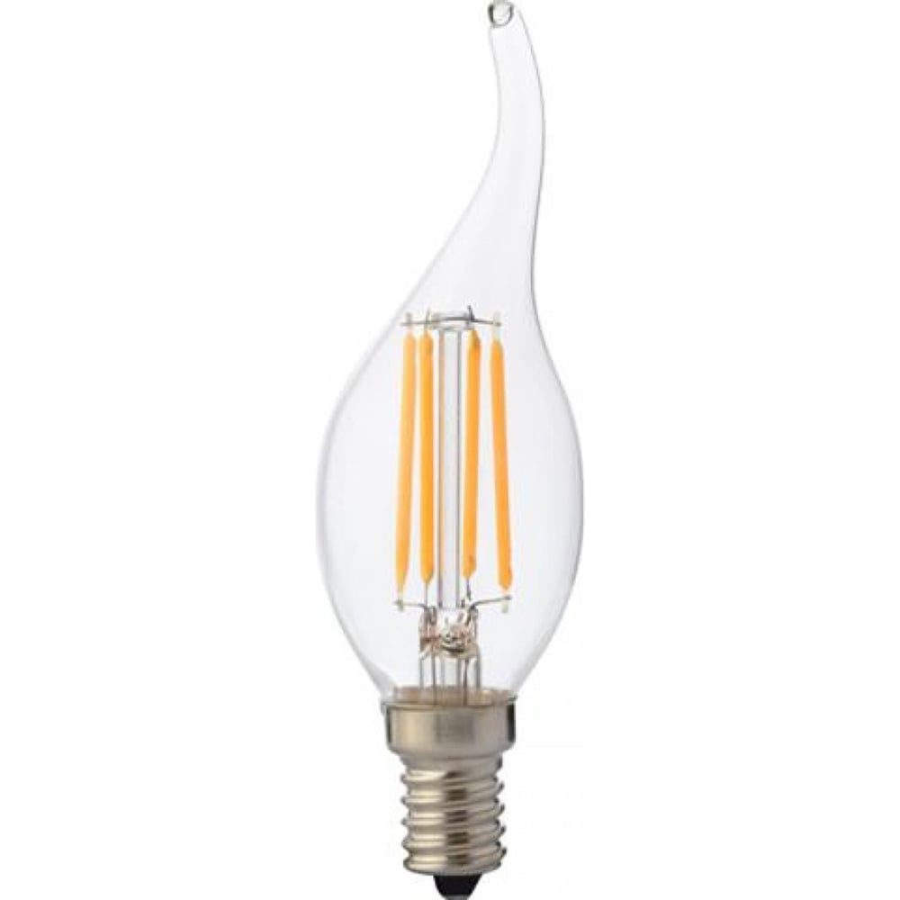 Изображение товара Светодиодная филаментная лампа HOROZ ELECTRIC FILAMENT FLAME-6 6W 2700K E14 220-240V 001-014-0006 HRZ01000347