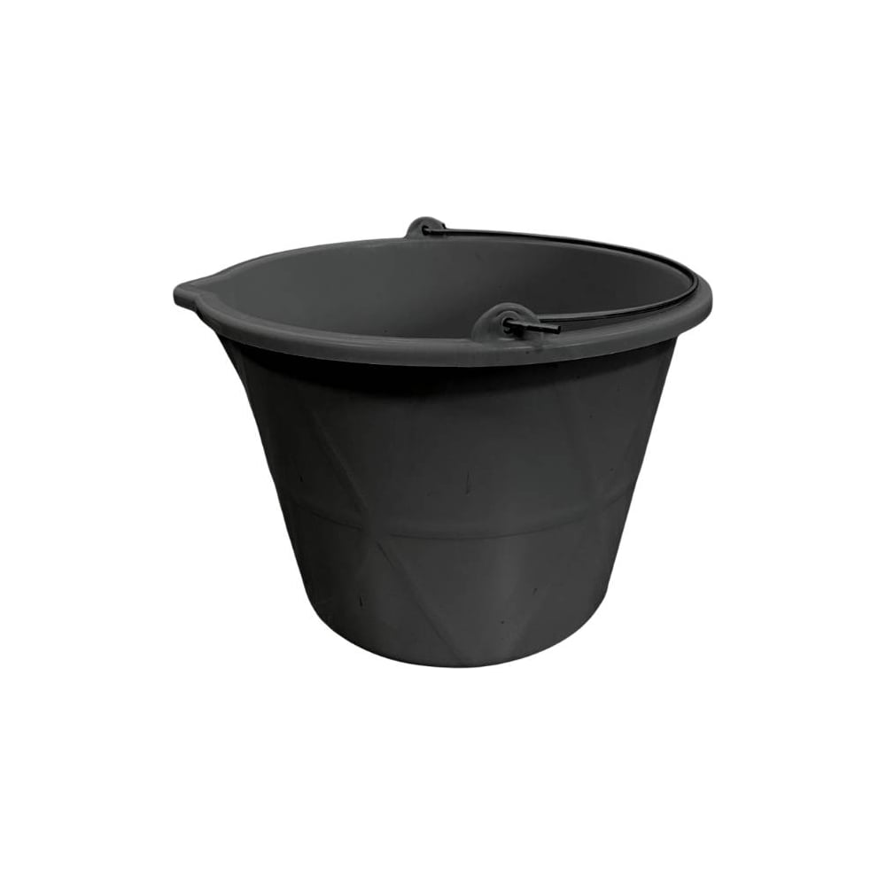 Изображение товара Строительное ведро Мелодия 20л MN-79-203 ударопрочное морозостойкое пластиковое