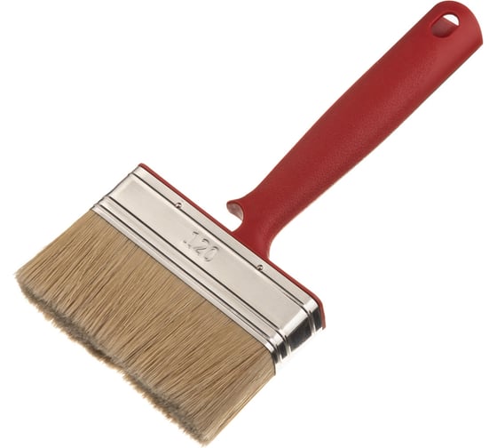 Изображение товара Плоская кисть для дисперсионных, латексных, фасадных красок Мелодия цвета смешанная щетина 261120