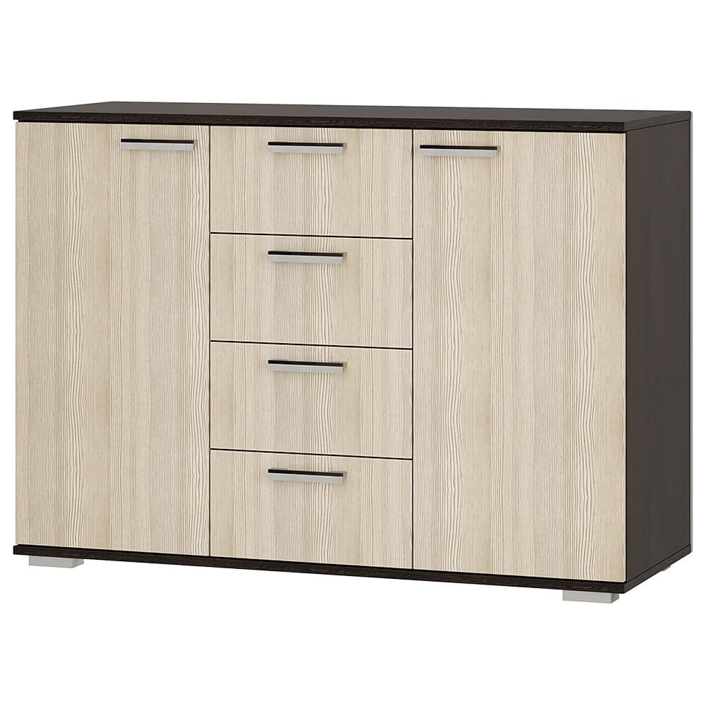 Изображение товара Комод длинный Арника Стандарт 2 NEW венге лоредо современный дизайн