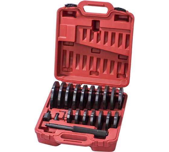 Изображение товара Набор оправок для выпрессовки подшипников, втулок, сальников ROSSVIK ST027