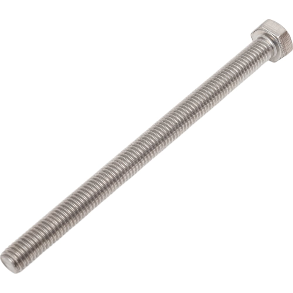 Изображение товара Болт М8х110 мм DIN 931 А2, 2 шт, нержавеющая сталь, цинкование