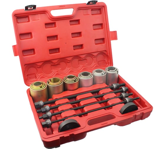 Изображение товара Набор инструментов для демонтажа сайлентблоков ROSSVIK 26 предметов ST030