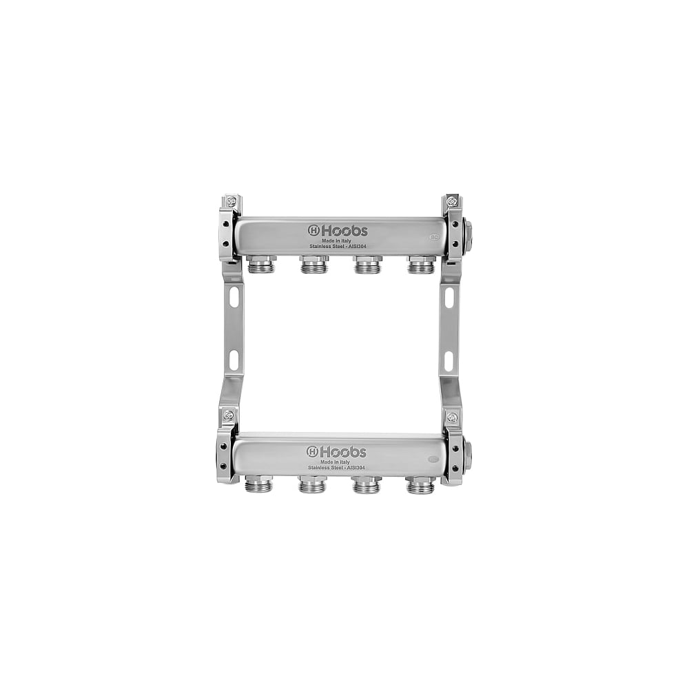 Изображение товара Комплект коллекторов Hoobs, нержавеющая сталь, 1"х3/4" - 9 выходов