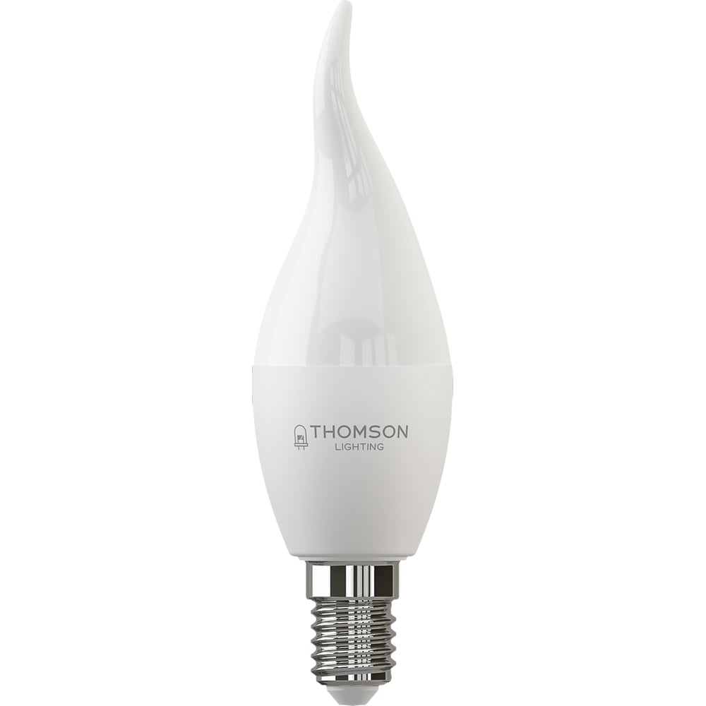 фото Светодиодная лампа thomson led tail candle 10w 850lm e14 6500k th-b2313