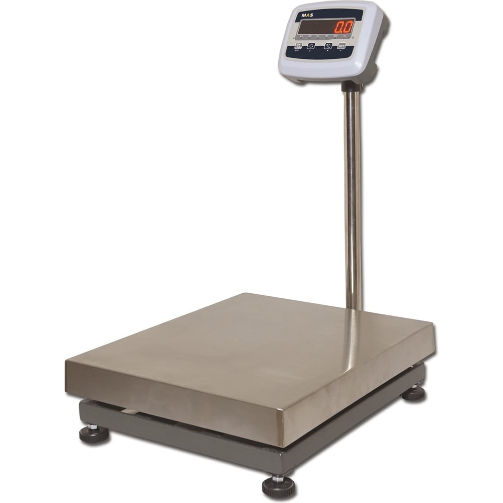 Изображение товара Профессиональные электронные напольные весы MAS PM1E 150 кг для промышленности