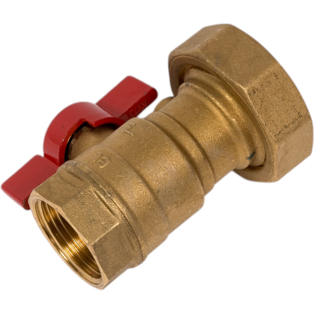 Изображение товара Кран шаровой с накидной гайкой Hoobs 1"вр.х1"1/2 HB-138010840