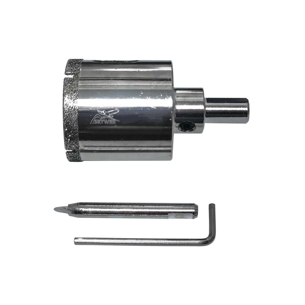 Изображение товара Сверло алмазное по кафелю стеклу граниту керамограниту 125 мм SKYWER SK-SAHGRNT125