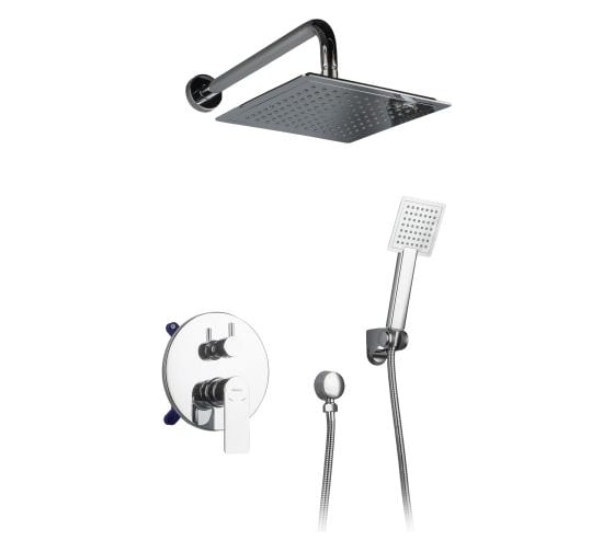 Изображение товара Встраиваемая система для душа Avapax Weser латунь, D35, хром AP04192C