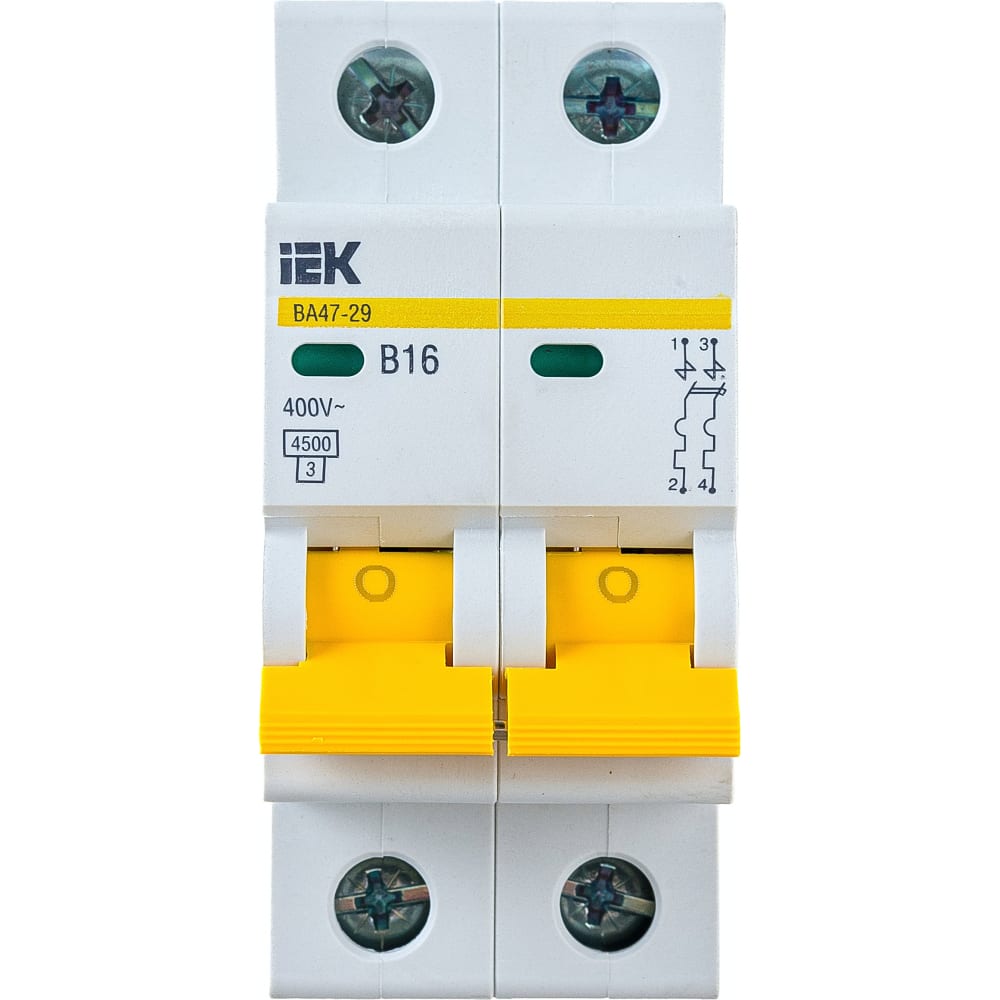 Автоматический выключатель IEK - MVA20-2-016-B