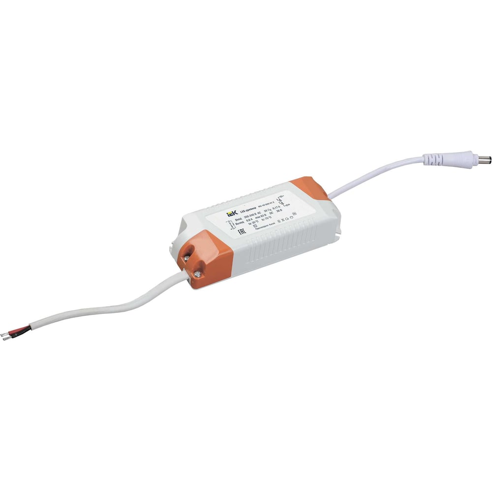 Изображение товара LED-драйвер IEK MG-40-600-01 E для LED светильников 36Вт LDVO0-36-0-E-K01