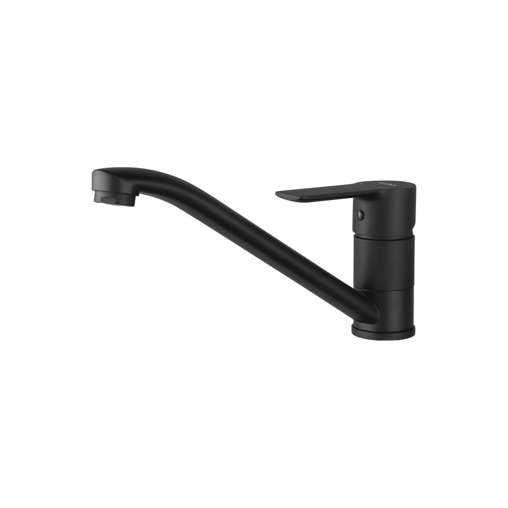 Изображение товара Смеситель для кухни Avapax Rhein латунь D35 черный AP06179B