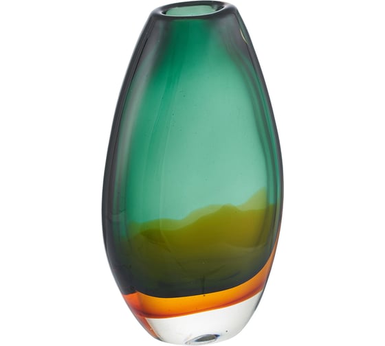 Изображение товара Ваза Gipfel JASPER 25x15 см. Материал: стекло. Цвет: синий 43182