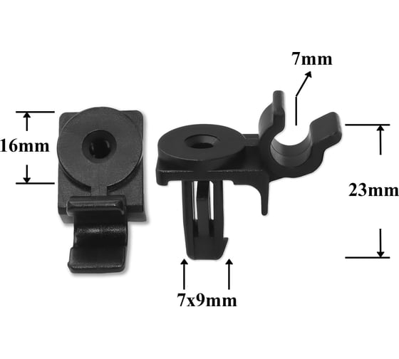 Изображение товара Автокрепеж для Lexus Toyota 10 шт 84Z1610053, 85315A9001 КрепАвто 1054