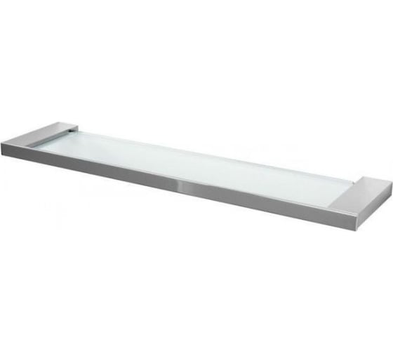 Изображение товара Стеклянная полка Aquanet 5687 56 см, хром 00187070