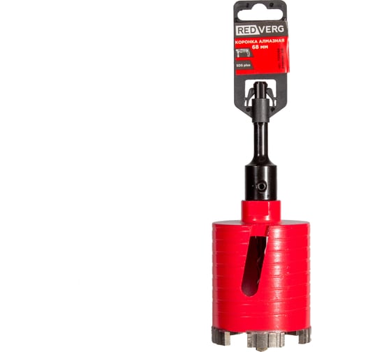 Изображение товара Коронка алмазная 68 мм (700068) REDVERG 00006687557