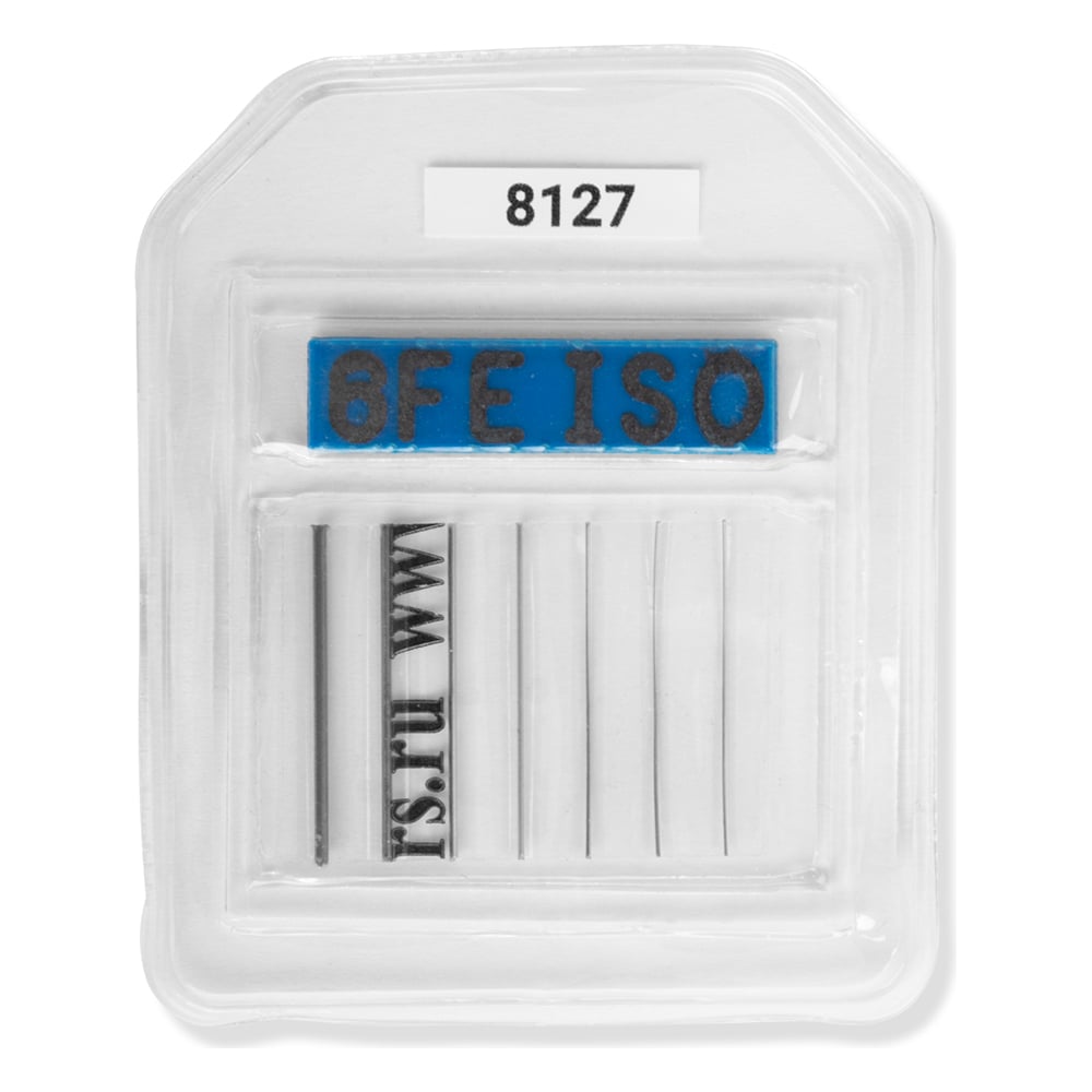 Изображение товара Проволочный датчик чувствительности IQI ISO 19232-1 W6 Fe 25 мм Элитест