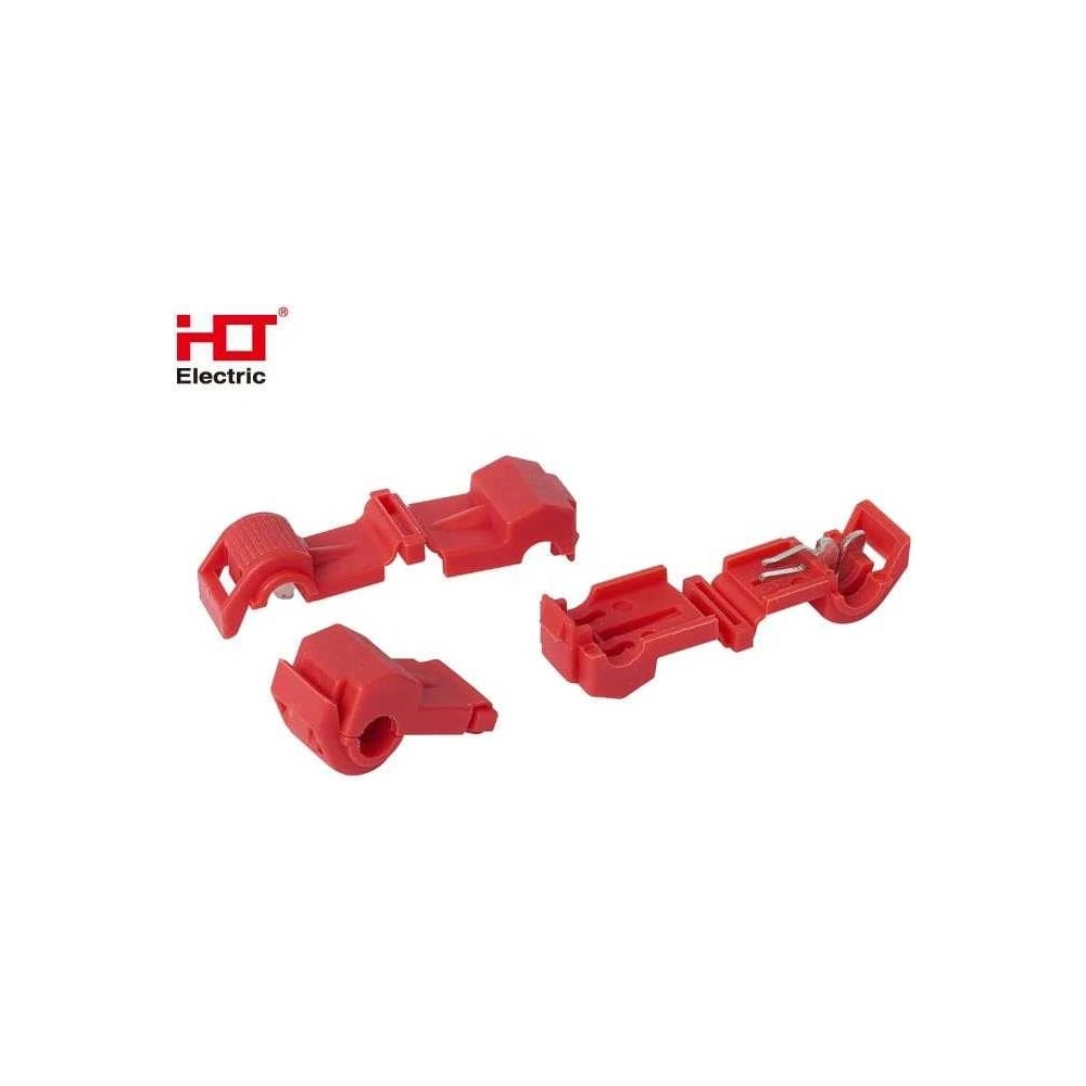 Изображение товара Зажим-ответвитель HLT ОВ T-1 0.5-1.5 мм² красный 400 шт