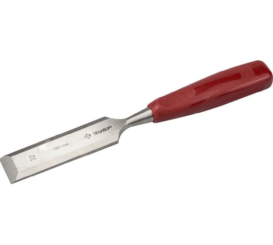 Изображение товара Стамеска с пластиковой рукояткой Зубр МАСТЕР 32мм 18094-32_z01