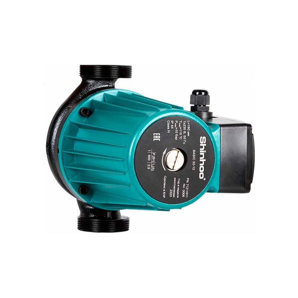Изображение товара Циркуляционный насос Shinhoo BASIC 25-12S 230V для отопления и ГВС