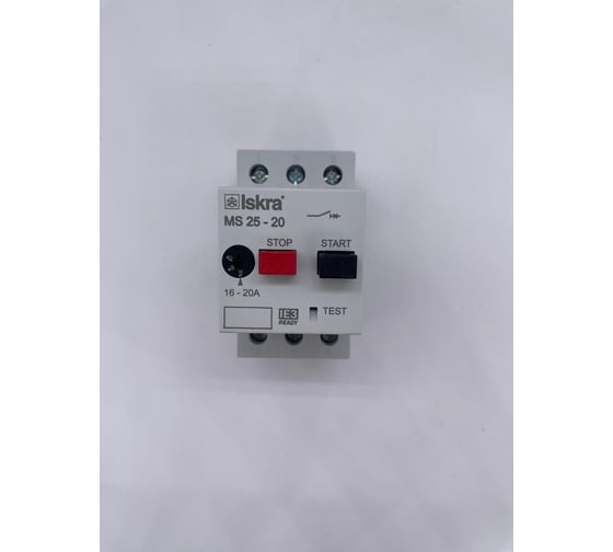 Изображение товара Автомат защиты двигателя iskra MS25-20 УТ-00025328