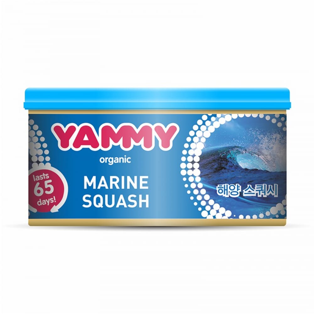 фото Ароматизатор-баночка с растительным наполнителем yammy органик marine squash, 42 г 62606