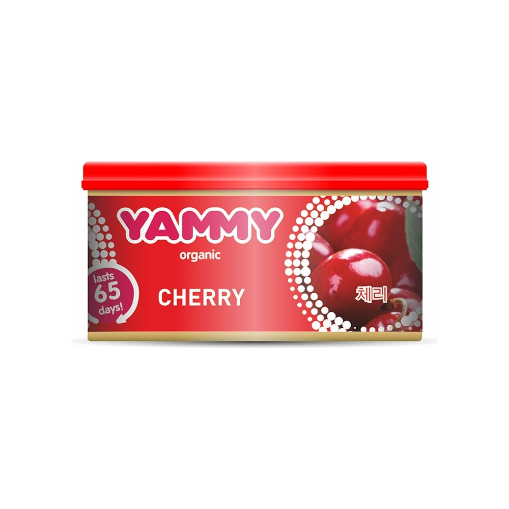 фото Ароматизатор-баночка с растительным наполнителем yammy органик cherry, 42 г 62608