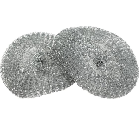 Изображение товара Набор металлических губок  Рыжий кот SM-03/2, Сетка, 30гр., 2 шт 001742