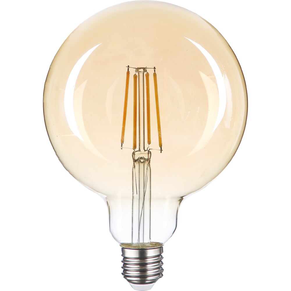 фото Светодиодная лампа thomson led filament g125 6w 535lm e27 125*165 1800k gold th-b2170