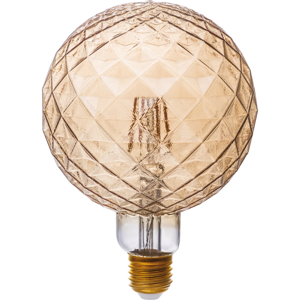 фото Светодиодная лампа thomson led deco filament carat 4w 480lm e27 95*130 1800k gold th-b2193