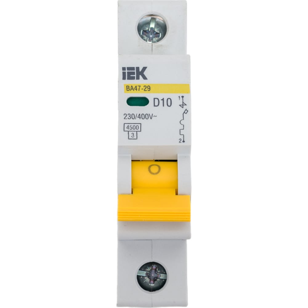 Автоматический выключатель IEK выключатель автоматический модульный 3п c 50а 10ка ва 47 100 proxima ekf mcb47100 3 50c pro
