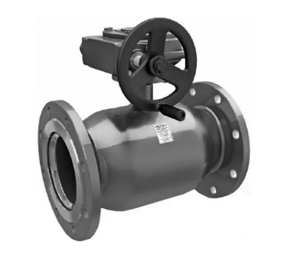 Изображение товара Шаровый кран LD КШ.Ц.Ф.Р Ду 200 Ру25 фл с редуктором, сталь КШ.Ц.Ф.Р.200/150.025.Н/П.02 007-5199