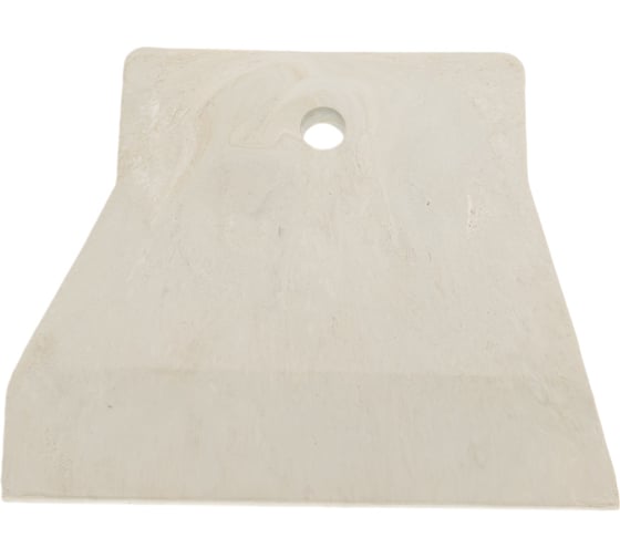 Изображение товара Резиновый белый шпатель 100мм Мелодия цвета 1209110