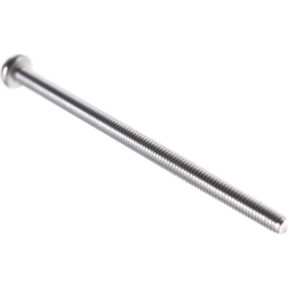 Изображение товара Винт КРЕП-КОМП полуцилиндрическая головка 4х70 из нержавеющей стали А2, 200 шт