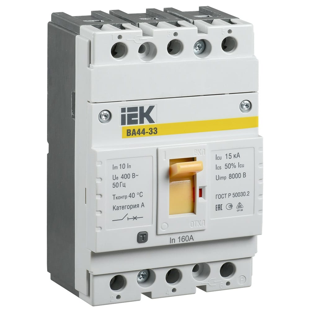 Автоматический выключатель IEK - SVA4410-3-0160