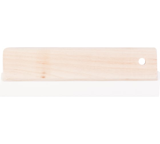 Изображение товара Резиновый шпатель для затирки швов с деревянной ручкой 200мм Мелодия цвета 1209220