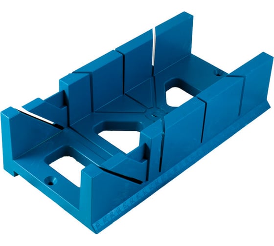 Изображение товара Пластиковое стусло с линейкой 300x110x60мм Мелодия цвета JT1520074