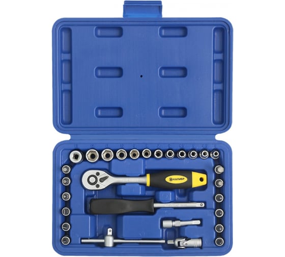 Изображение товара Набор слесарно-монтажного инструмента Калибр НСМ-29 00000075599