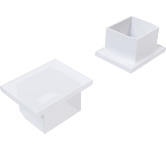 Изображение товара Комплект заглушек к алюминиевому профилю APEYRON 08-09/10, 10шт 3-08-09/10