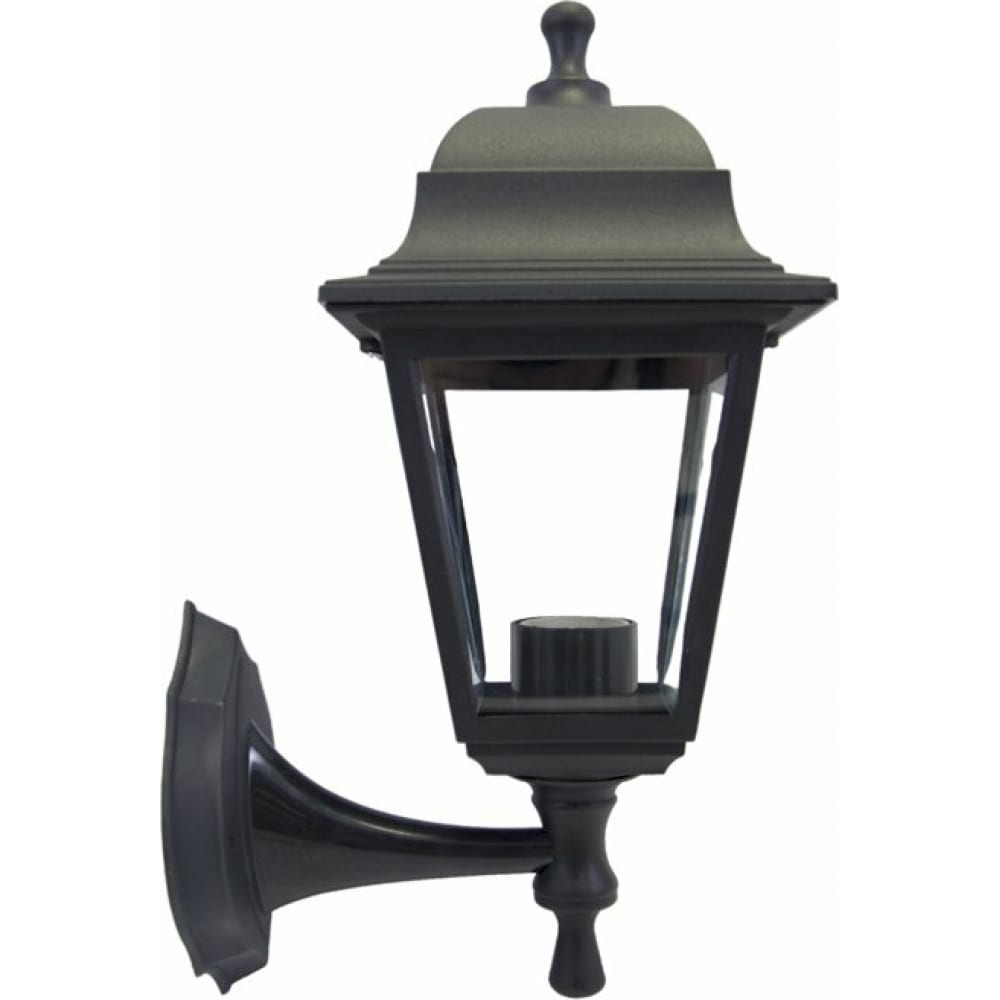 фото Настенный светильник-фонарь apeyron, 4-хгранный, матовое стекло, черный 11-11