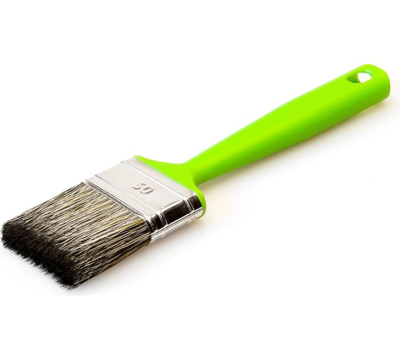 Изображение товара Флейцевая кисть для работ по дереву смешанная щетина С1 50х14мм Мелодия цвета 67050