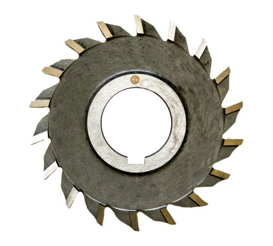 Изображение товара Фреза дисковая трехсторонняя (100х25х32 мм; тип 1; Z=16; HSS 6542; DIN 885) ИНСТУЛС 00001149380