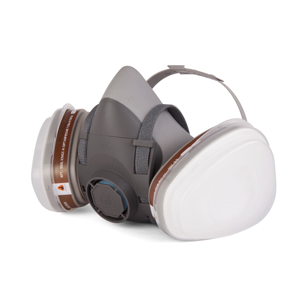 Изображение товара Полумаска многоразовая фильтрующая Jeta Safety из термопласта, размер S (малый), 5500P-S