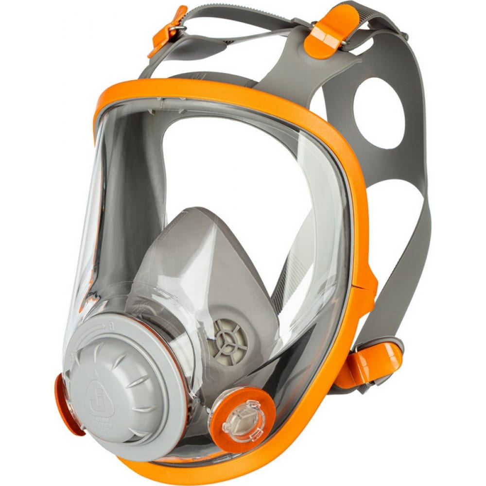 Полнолицевая маска Jeta Safety защитная маска kn kn99 класс защиты ffp3 до 50 пдк с клапаном